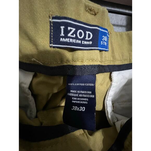 Izod Straight Chino Khaki - Picture 3 of 6